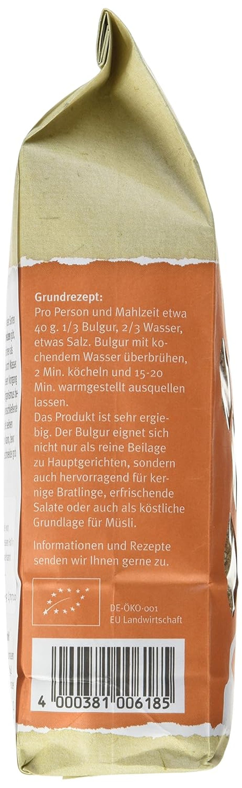 Bulgur Demeter aus Dinkel | lokale Alternative zu Reis | 500g