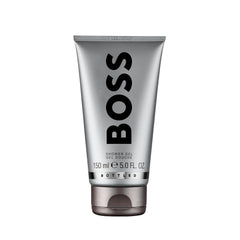 BOSS , gel de duș, parfum oriental lemnos pentru bărbați cu note de scorțișoară și mosc, 150 ml Duș și baie Naty Shop