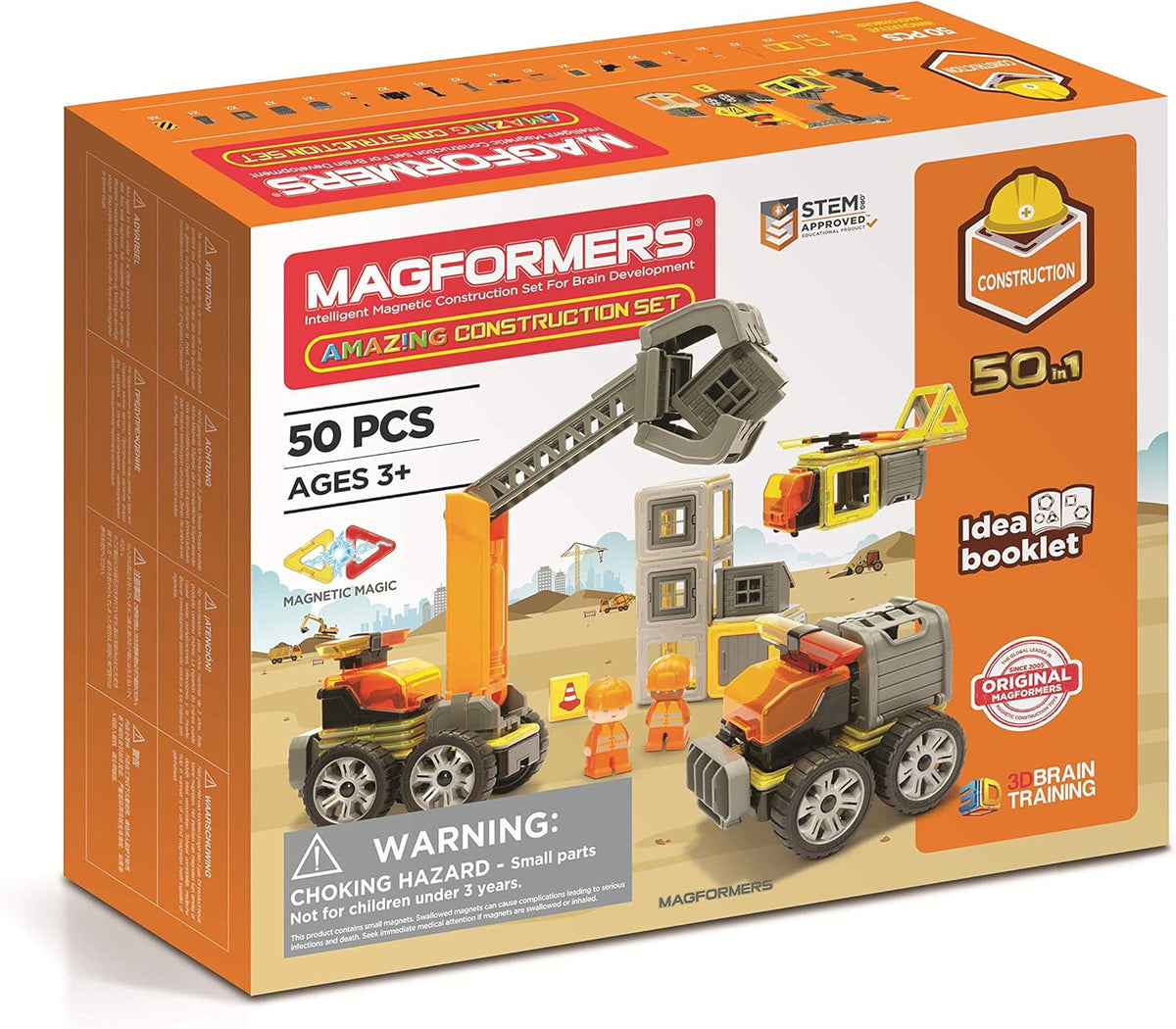 GmbH 278-57  Amazing Construction Set, ab 36 Monate, 50T, bunt