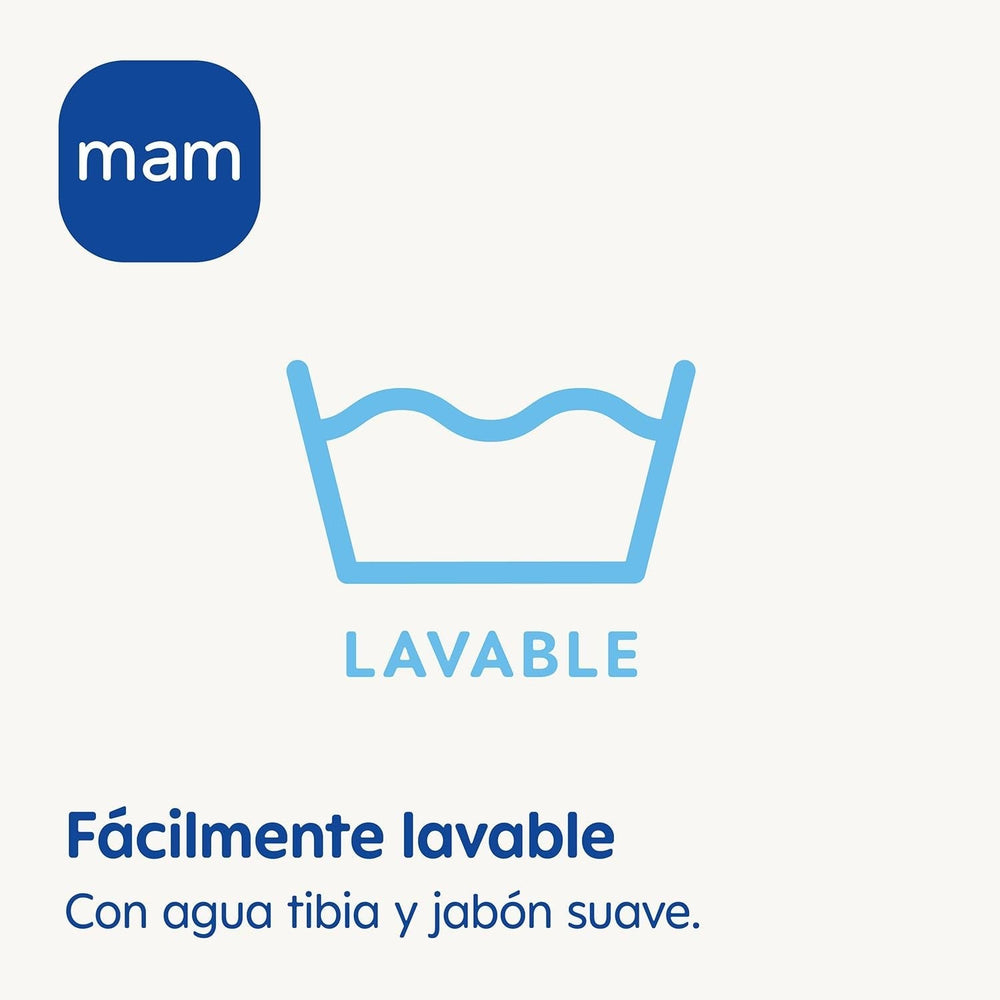 Suzetă MAM, adaptabilă la toate tipurile de suzete, inele de dentiție și jucării, lungime reglabilă, inclusiv husă pentru tetină, lavabilă, neutră, 1 bucată, asortate