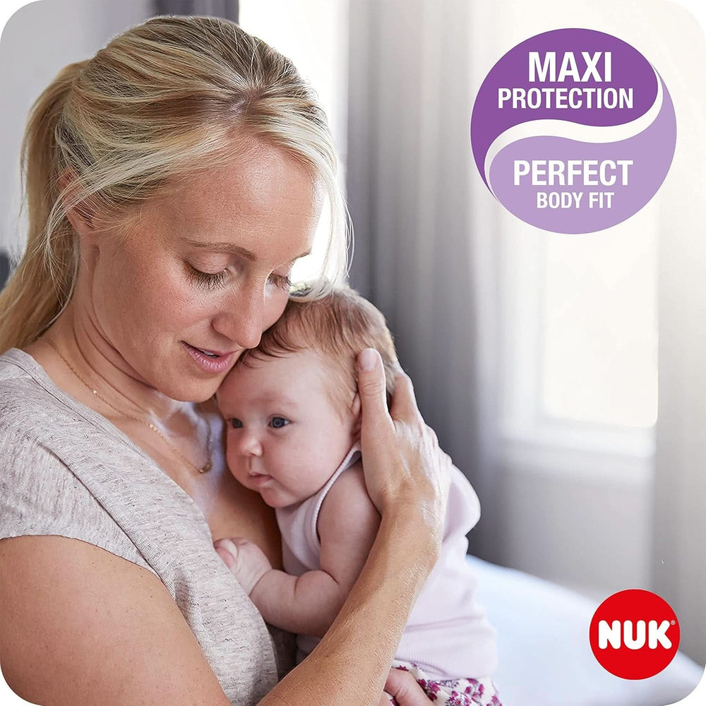 NUK High-Performance Einweg-Stilleinlagen Mit Sofort-Saugvlies | Einlagen Zum Stillen | Einzelverpackung | +40 % mehr Saugkraft | 60 Stück Babynahrung und Stillzubehör Naty Shop
