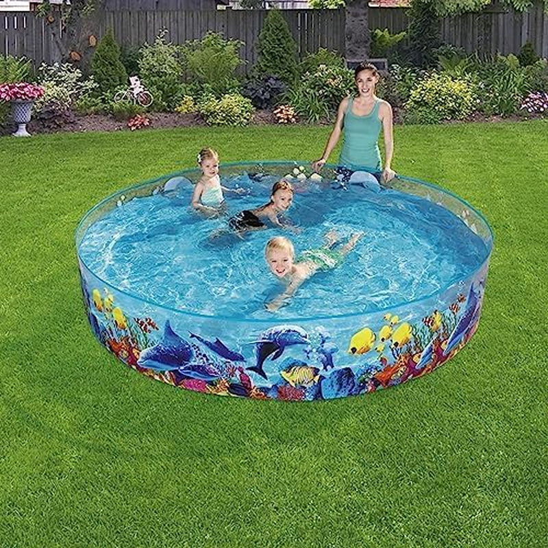 Bestway 55031 - Piscină fixă Fill 'N Fun 244x46cm pește clovn,