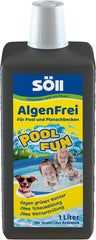 Söll 83690 PoolFun AlgaeFree 1 l - Soluție de curățare a piscinei împotriva algelor, îngrijirea apei pentru piscine, piscine pentru copii, piscine și jacuzzi-uri