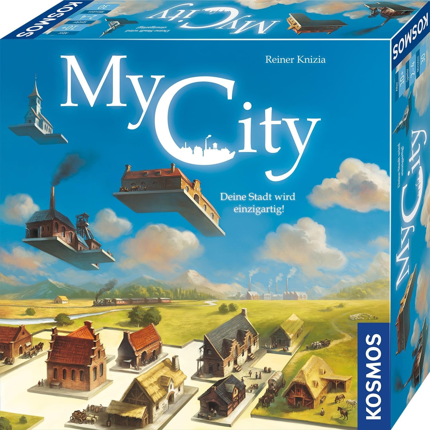 Kosmos 682224 My Island Legacy Game, 8 Kapitel, Brettspiel für 2–4 Spieler ab 10 Jahren, basierend auf dem Hit My City (Nominierung für das Spiel des Jahres 2021)