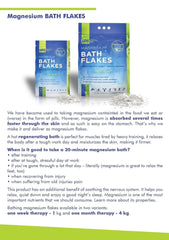 MRS 100 % natürliche Magnesiumchlorid-Flocken – ideales Badesalz für ein Fußbad, Vollbad und gegen Magnesiummangel – 4 kg Dusche und Bad Naty Shop