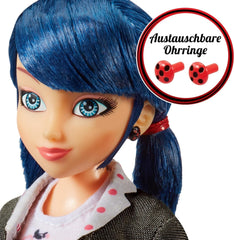 Bandai – Miraculous Ladybug – Anziehpuppe 26 cm mit zwei Outfits – Ladybug – P50355 Puppen Naty Shop