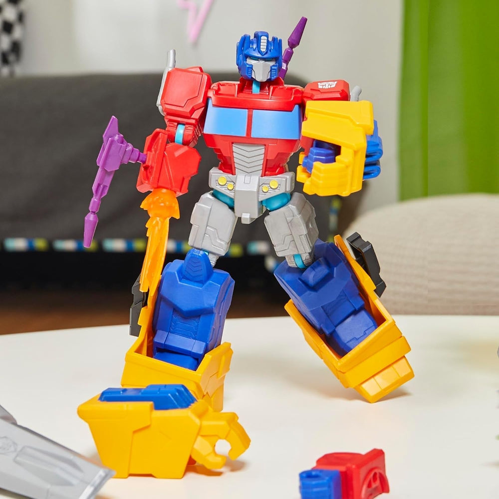 Transformers Mixmashers Optimus Prime Personalizabil Deluxe Action Figure & Accesorii Action figures Naty Shop