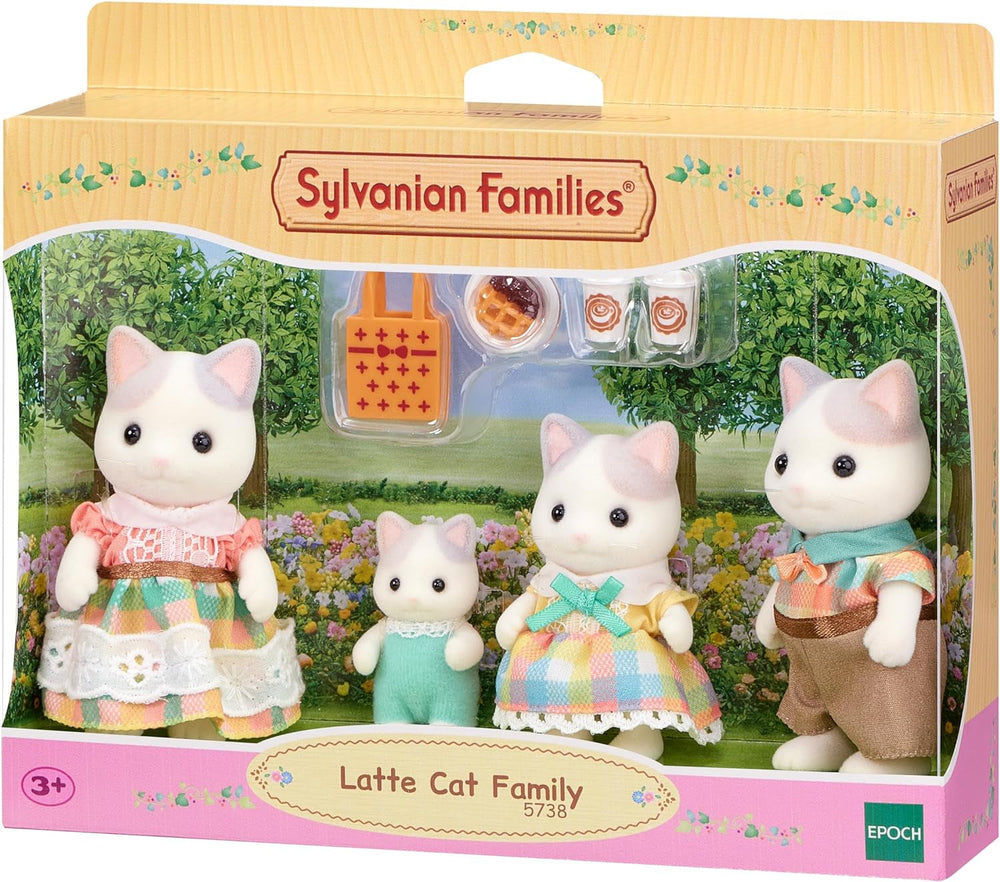 Sylvanian Families - 5738 Milchkatzen Familie - Figuren für Puppenhaus