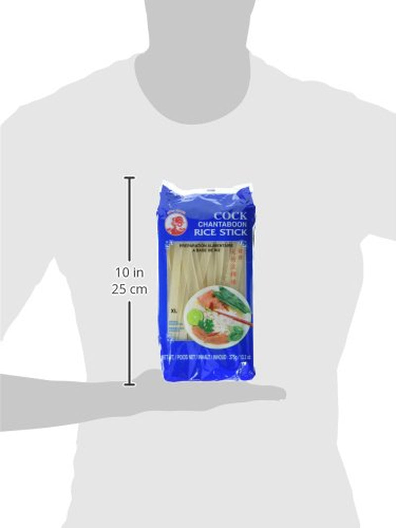 Tăiței de orez Cock, 10 mm, calitate 1 (1 pachet x 375 g)
