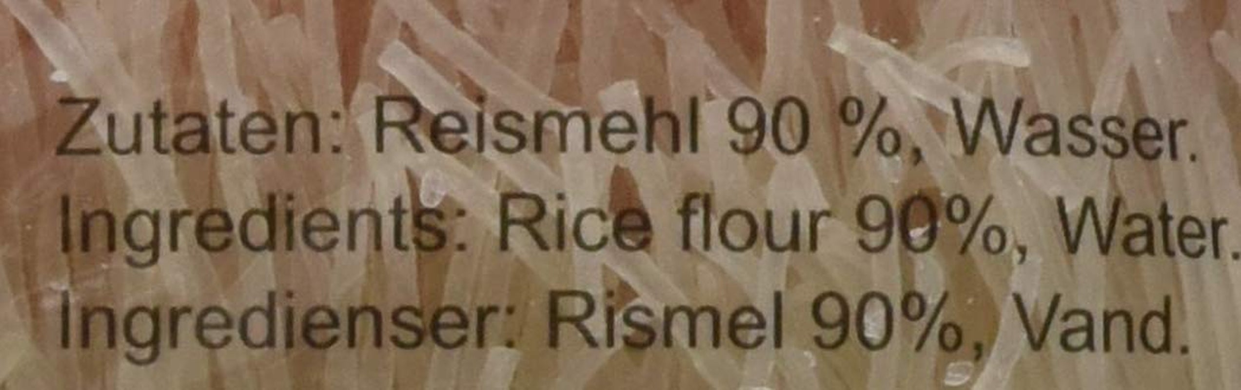Ricefield Vermicelli 0,8 mm Bun Gao 6er-Pack (6 x 400 g)