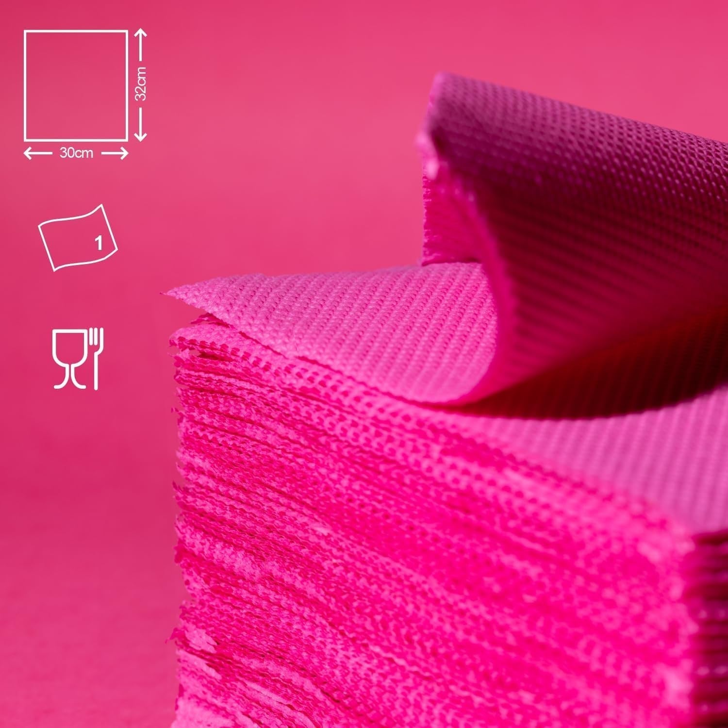 Șervețele de hârtie Renova Red Label Fuchsia - 70 de șervețele