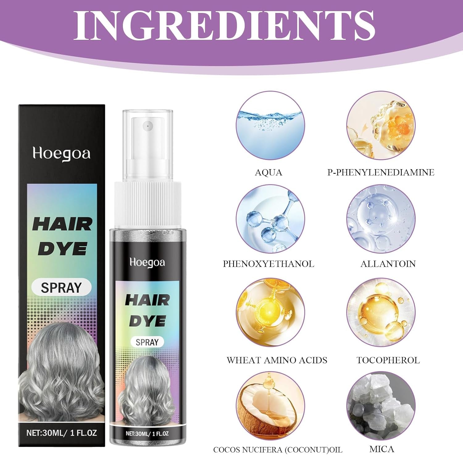 Grey Hair Dye Natural Essence Extract Silver Hair Dye Pieces Silver 2PCS Grey Natural Hair Dye Cream Hair Dye Grey for Unique and Personalised Experiences Vopsea pentru par Naty Shop