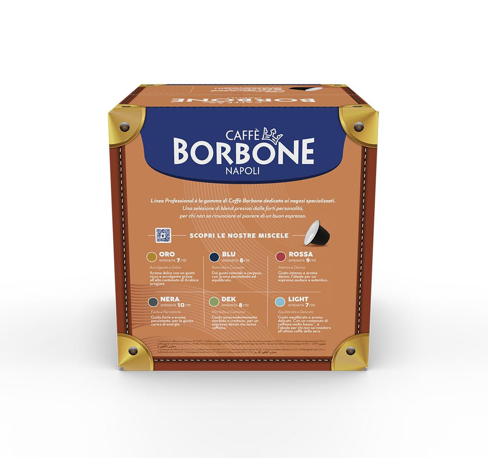 Caffè Borbone Respresso, Rote Kaffeemischung - 50 Kapseln - Kompatibel mit Nespresso®* Haushalts-Espressomaschinen