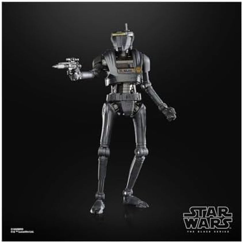 Star Wars Black Series New Republic Sicherheitsdroide, 15 cm große mandalorianische Figur, für Kinder ab 4 Jahren, Actionfiguren Naty Shop