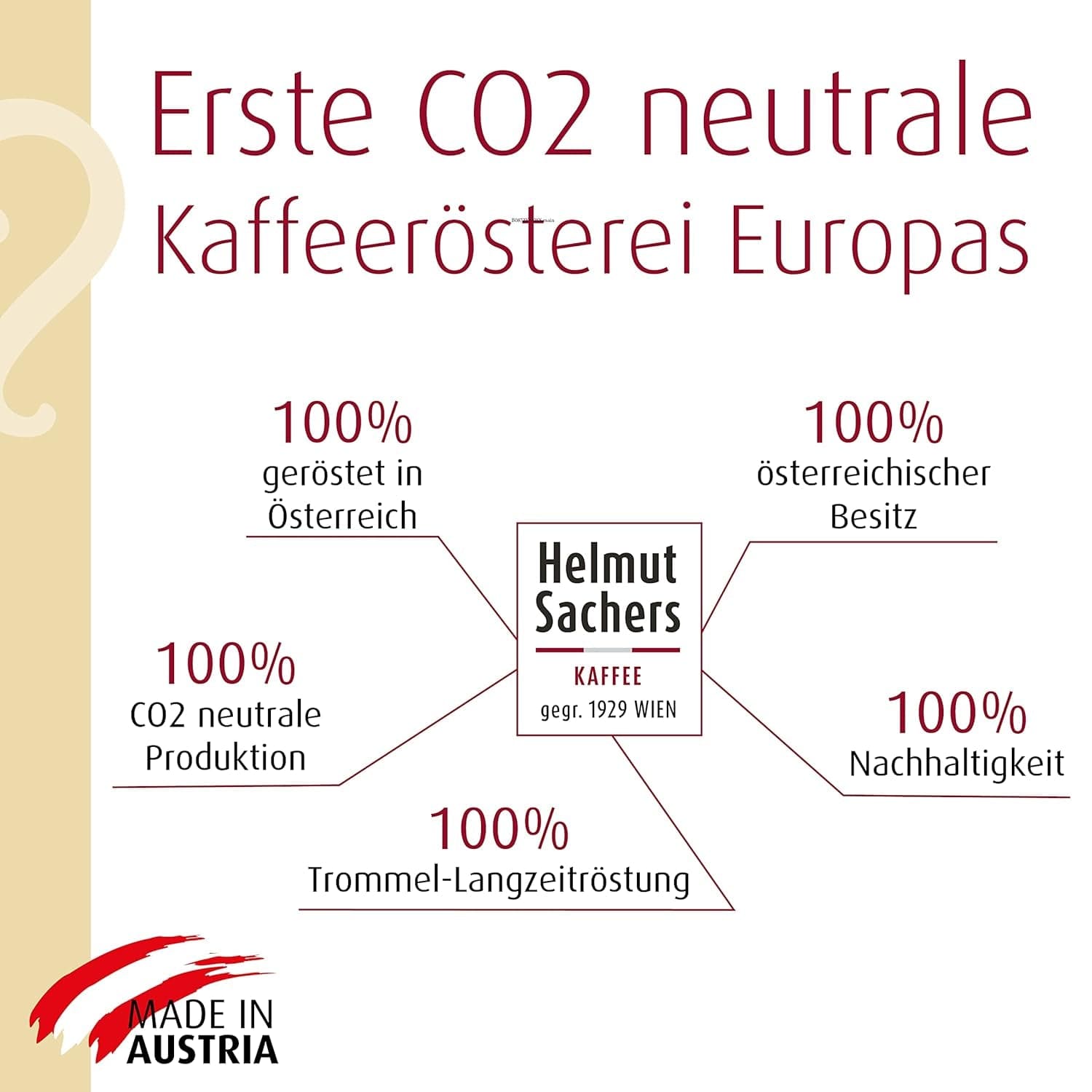 Helmut Sachers Kaffee - Ciocolată albă de băut, 500 grame Cacao si Ciocolata Calda Naty Shop