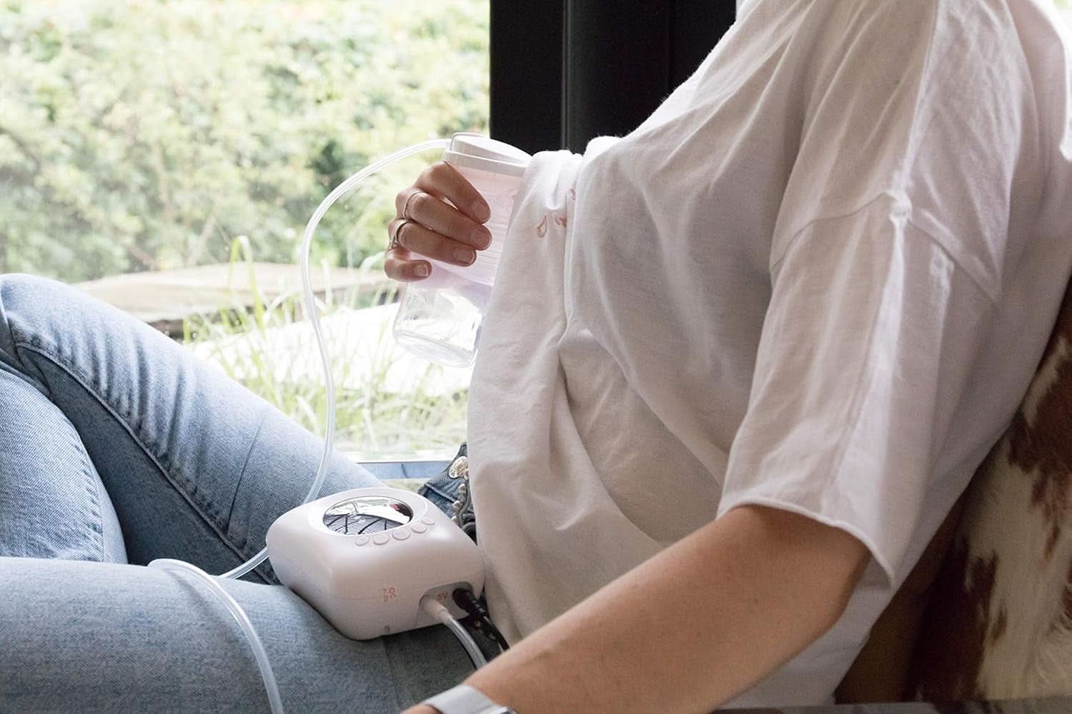 Nuby - Elektrische Milchpumpe Mit Digitaler Anzeige Zubehör Essen und Stillen Bebe Naty Shop