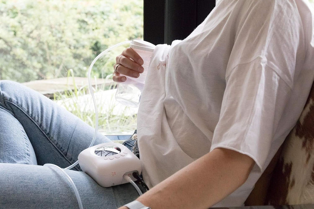 Nuby - Elektrische Milchpumpe Mit Digitaler Anzeige Zubehör Essen und Stillen Bebe Naty Shop