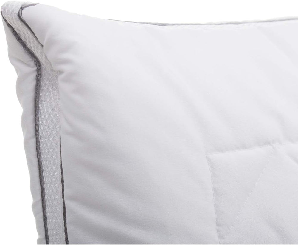 Gözze - Pernă cu pernă interioară 150G și bandă climatică, inclusiv sac de reumplere, 40 X 80 Cm - Alb Perne standard Naty Shop