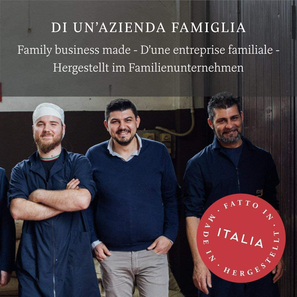 O'CCAFFÈ - Café Crème, ganze Kaffeebohnen, aromatische Kaffeecreme, geringer Säuregehalt, sehr langsame Trommelröstung vom italienischen Familienunternehmen Cafea Naty Shop