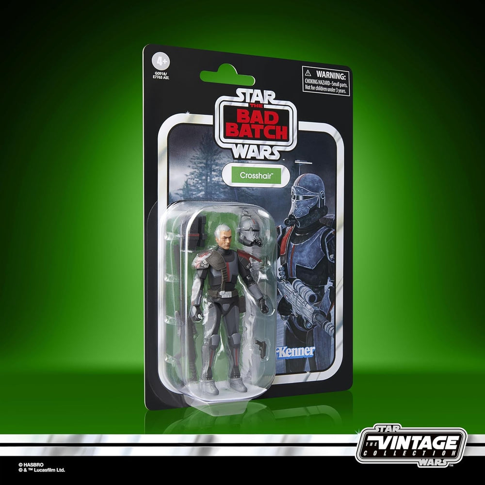 Star Wars Colecția Vintage Crosshair, Star Wars: Bad Batch Figura de acțiune pentru a colecta (9.5 Cm) Action figures Naty Shop