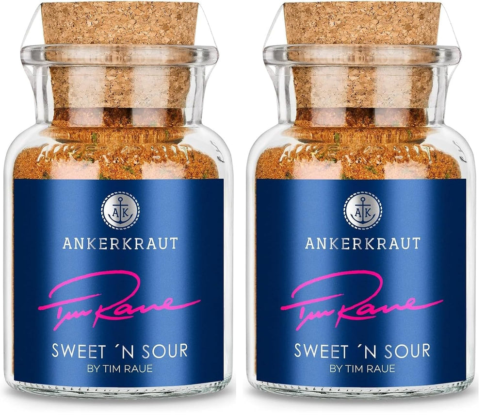 Ankerkraut Smoky Fries by Tim Raue, Mischung würzender Zutaten für Pommes Frites, Gourmet Pommes mit Rauch-Aroma, 145 g im Korkenglas