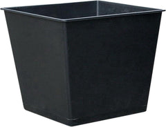 Ghiveci universal Dehner, plastic, negru, 30 x 26 x 26 cm