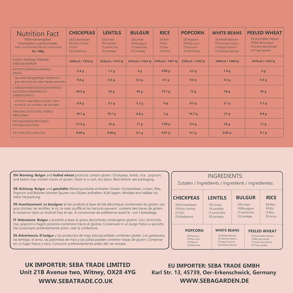 Seba Garden Weiße Bohnen 1 kg – (Kuru Fasulye), hochwertige getrocknete türkische Bohnen, reich an Eiweiß und Ballaststoffen, ganz natürlich und vegan – ideal für Eintöpfe, Suppen, Aufläufe