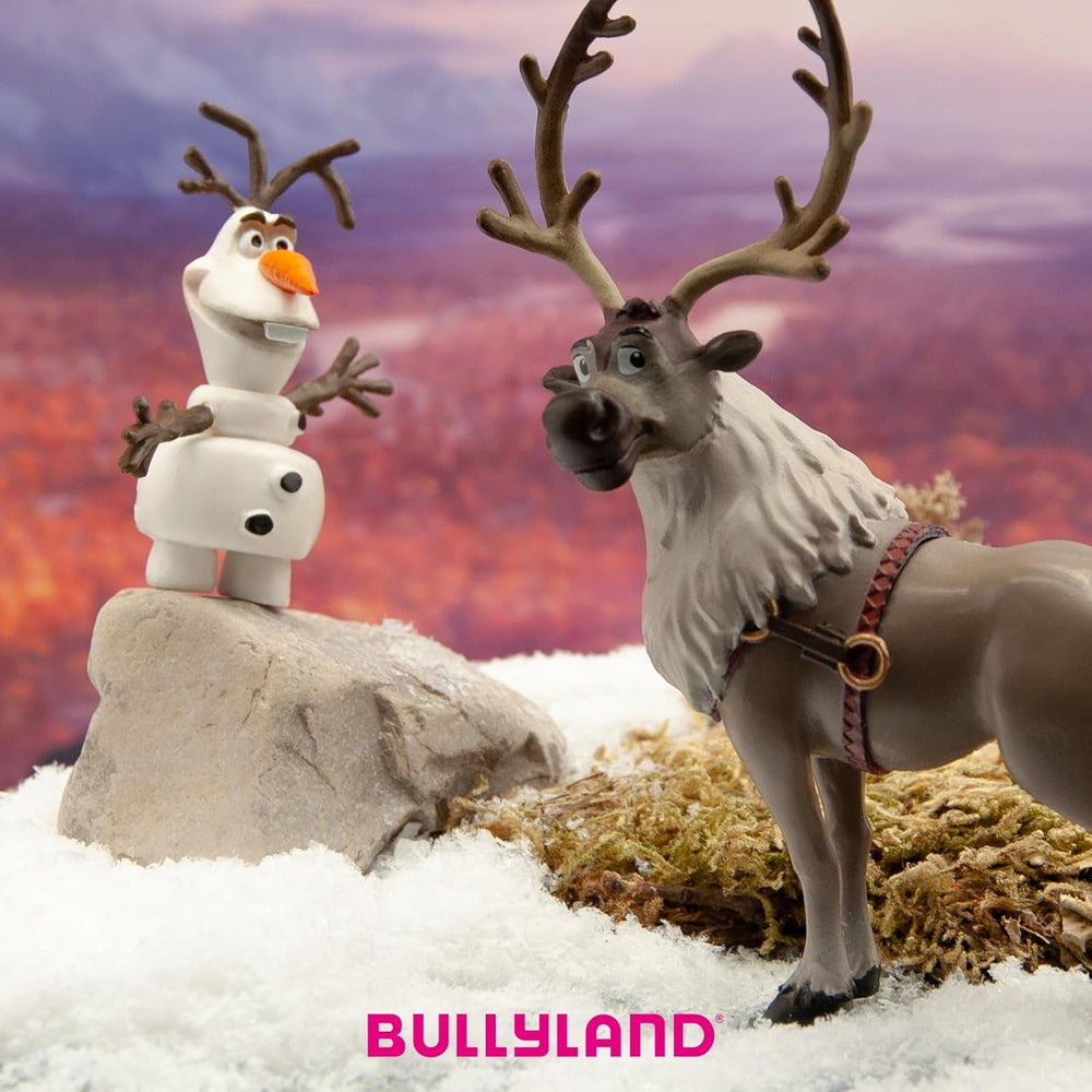 Bullyland 13514 - Sven das Rentier aus Walt Disney Die Eiskönigin, ca. 12 cm, detailgetreu, ideal als kleines Geschenk für Kinder ab 3 Jahren Actionfiguren Naty Shop