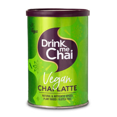 Drink Me Chai Vegan Chai Latte 250 g (pachet de 1), se adaugă doar apă, pudră vegană Chai Latte (16 porții în total)