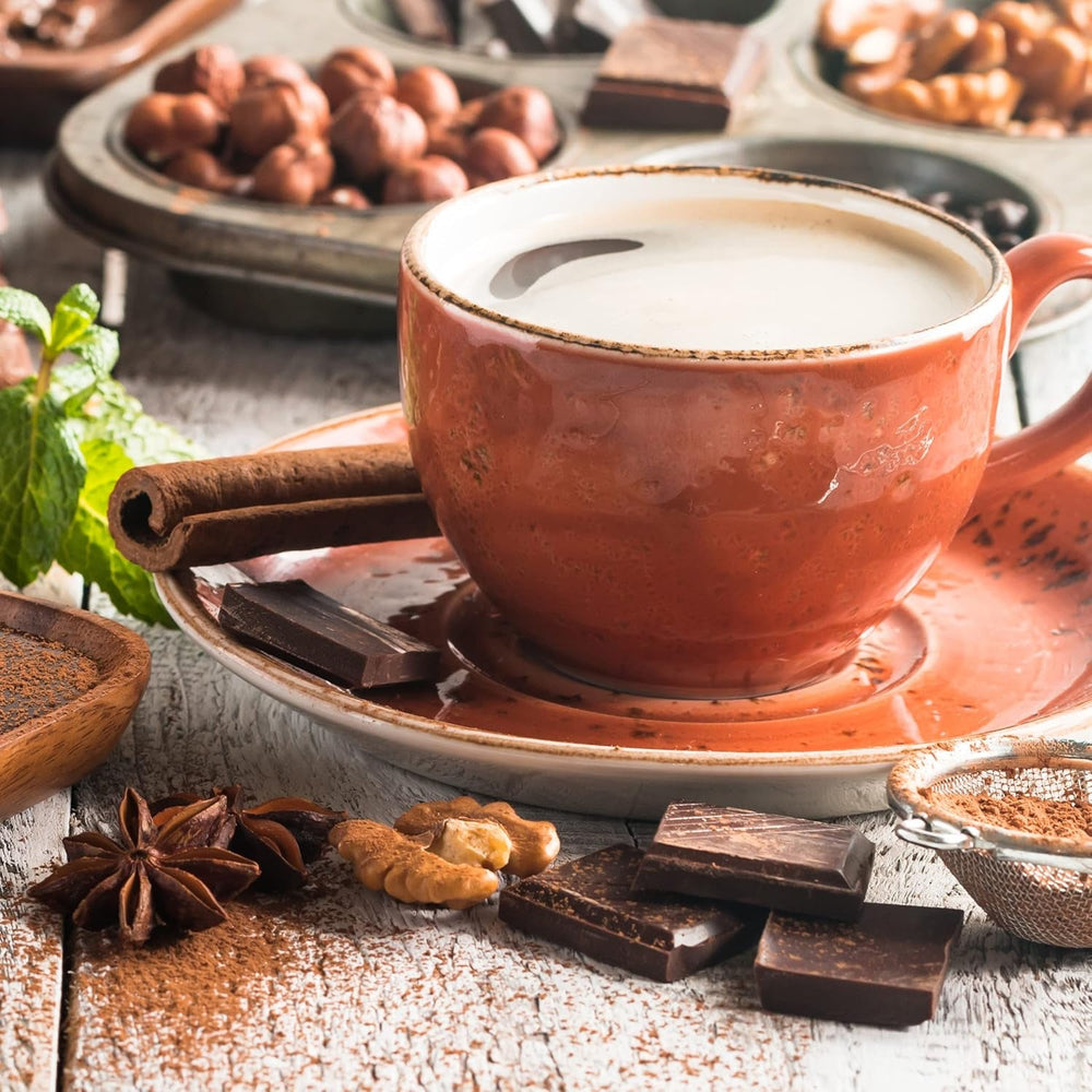 Der-Franz Kaffee, Mischung aus Arabica und Robusta, geröstet, ganze Bohne aromatisiert mit natürlicher Haselnuss UTZ, 1000 g