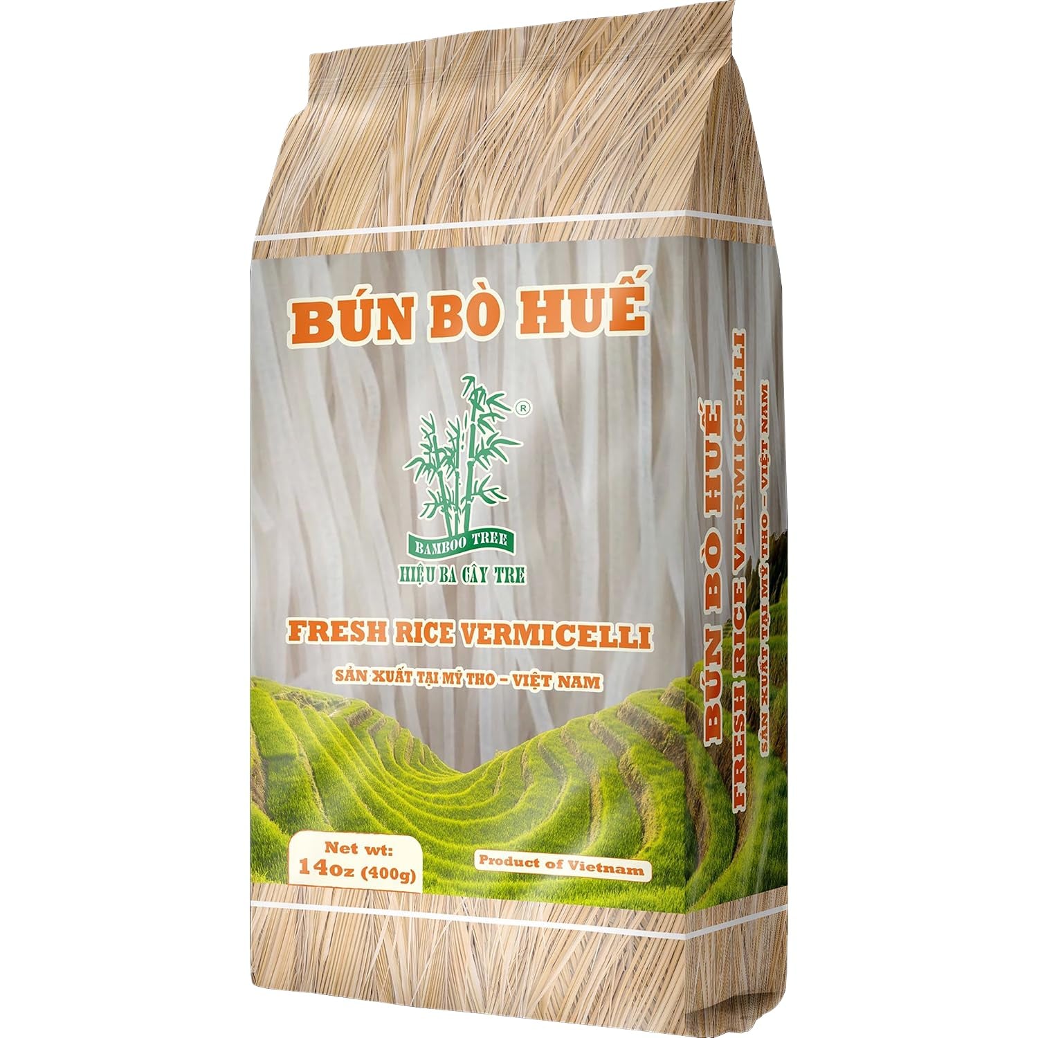 BAMBOO TREE - Bun Bo Hue Reisnudeln - (1 X 400 G)