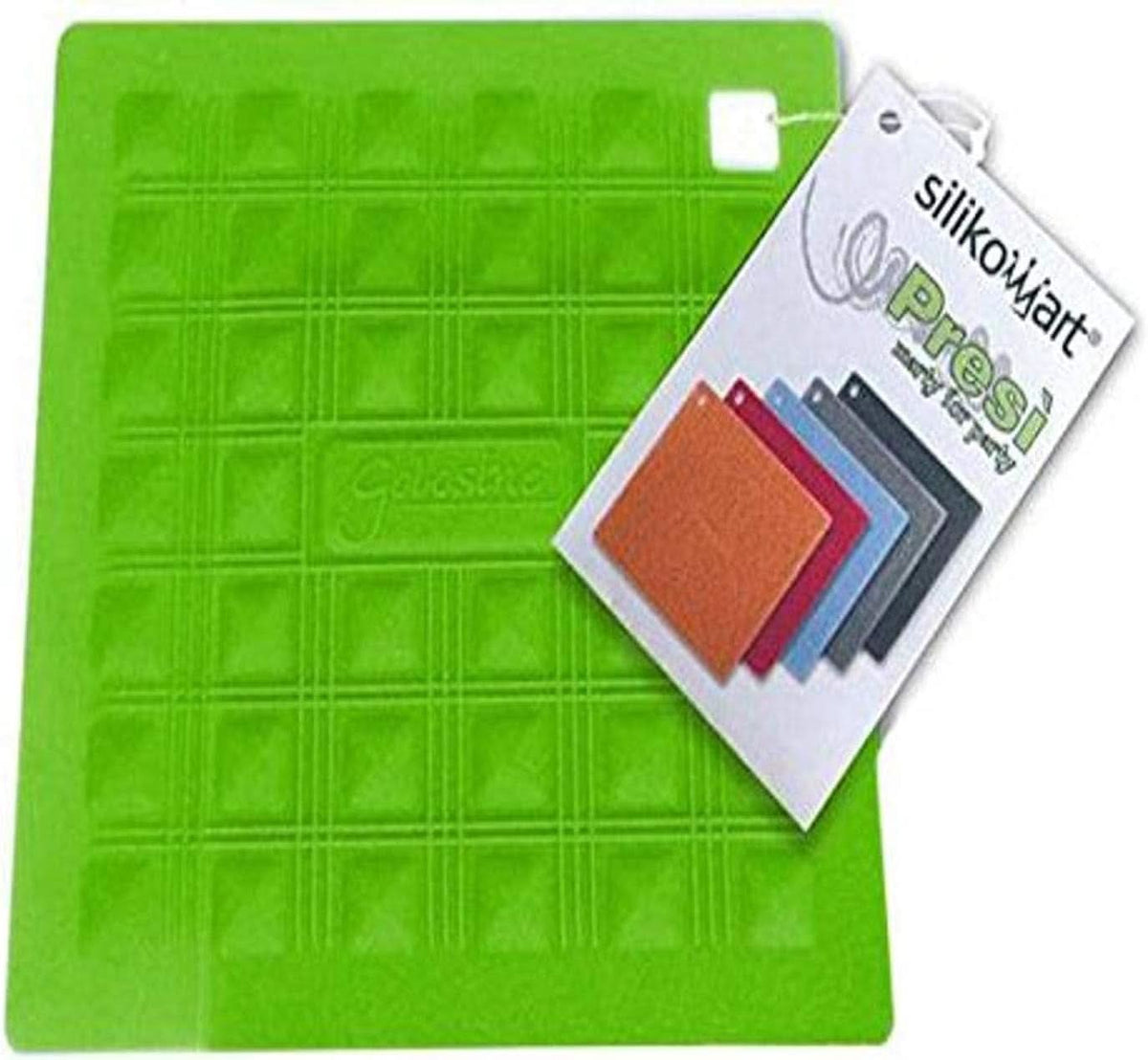 Silikomart 70.199.62.0001, 175 x 175 mm, Küche, Naty Shop, grün, 175 x 175 mm