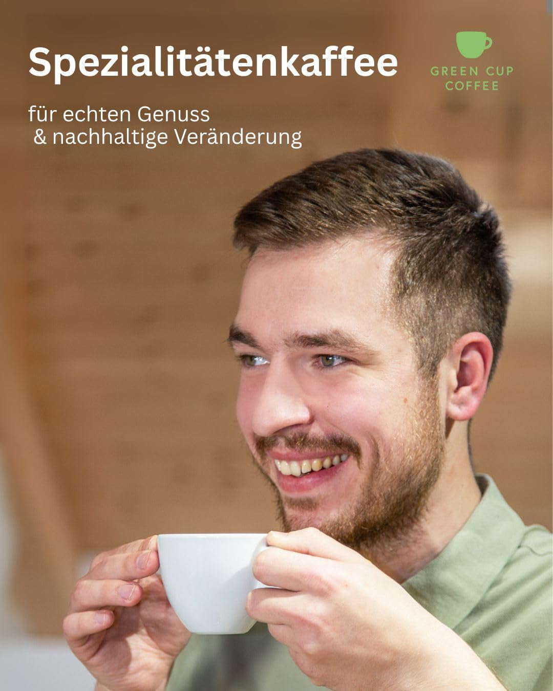 Coffee - Serena I 100% Arabica - entkoffeiniert I Kaffeebohnen 250g I Moka Kanne, Siebträger, Vollautomat, Brühkaffee & French Press mit schokoladig, nussig, süßen Aromen I mittlere Röstung