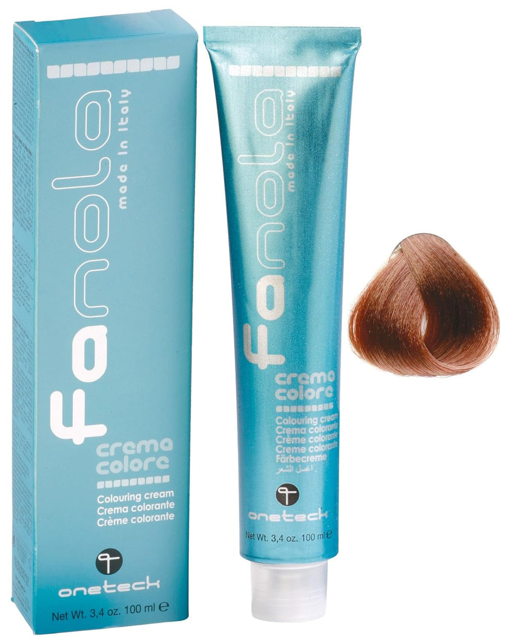 Fanola crema colore Cremă colorantă 7.0 Blond, 100 ml