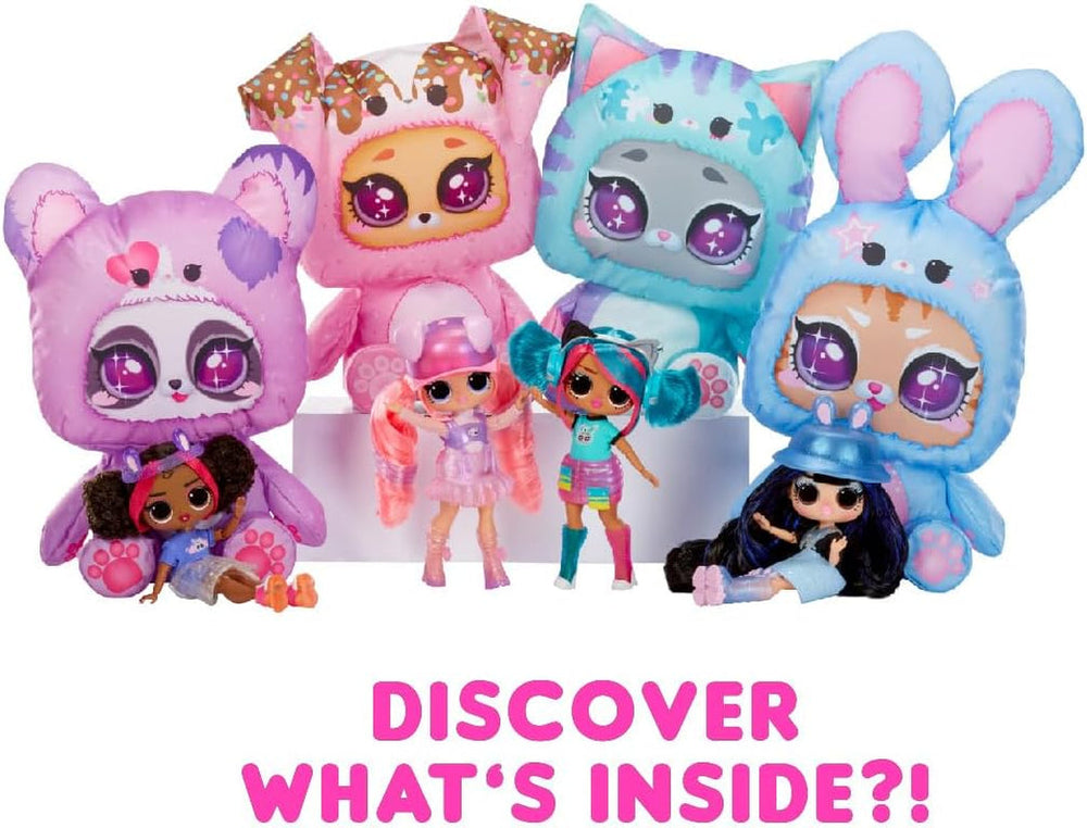 L.O.L. Surprise! Tweens Costume Surprise Hoops Cutie Modepuppe mit Aufblasbarem Lila Pandakostüm und Zahlreichen Überraschungen, u. a. Tolle Mode und Accessoires - Ideal für Kinder ab 4 Jahren