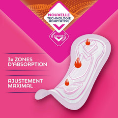 Prosoape sanitare Ultra Regular - Flux moderat - 32 de șervețele în pungi individuale