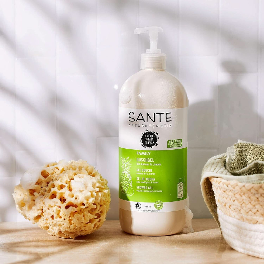 SANTE Naturkosmetik Erfrischendes Duschgel mit Zitrusduft, 950 ml Dusche und Bad Naty Shop