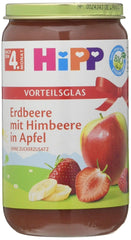 Hipp Zuckermais mit Kartoffelpüree und Bio-Truthahn, 6er-Pack (6 x 190 Gramm) Mutter und Kind Naty Shop 6 x 250 Gramm Obst, Erdbeere mit Himbeere