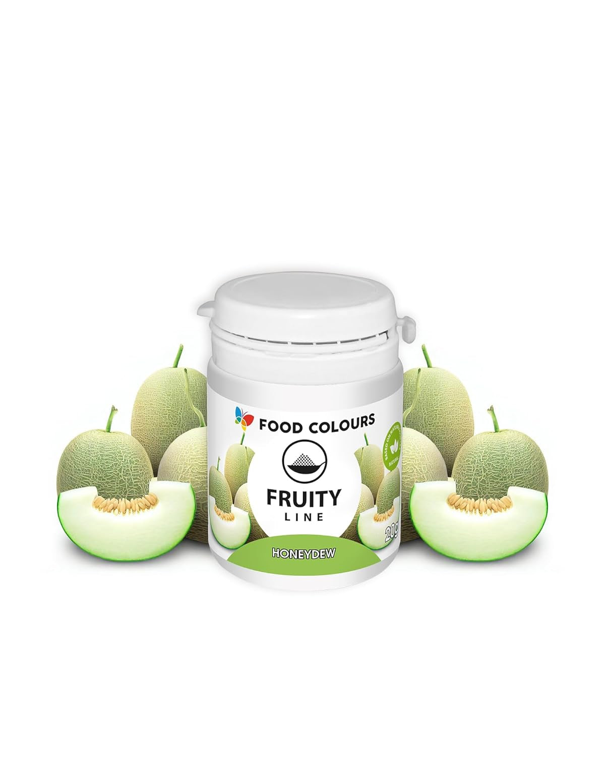 Coloranți alimentari pudră colorant natural Fruity Line BLUEBERRY 20G pudră colorantă naturală pentru creme glazură burete aluat sub formă de pudră colorant alimentar pentru băuturi jeleuri