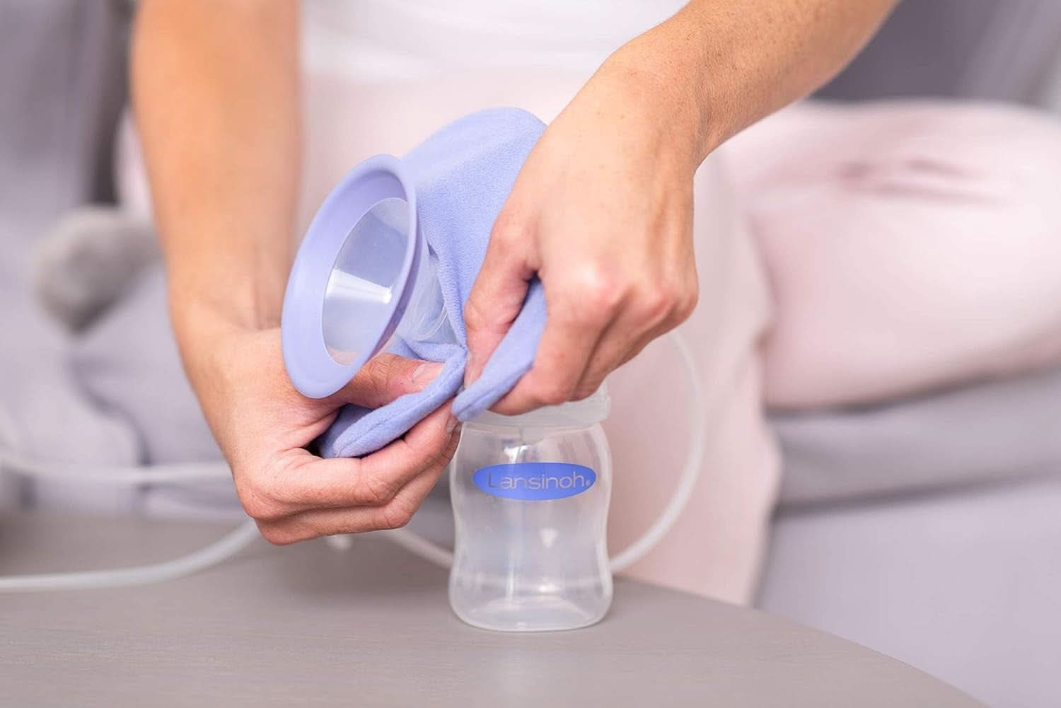 Lansinoh Therapearl 3-in-1-Brusttherapie für stillende Mütter, Wärme- und Kältetherapie, hilft bei Milchstau, Mastitis und verstopften Milchgängen, wiederverwendbare Lebensmittel und Stillzubehör, Bebe Naty Shop