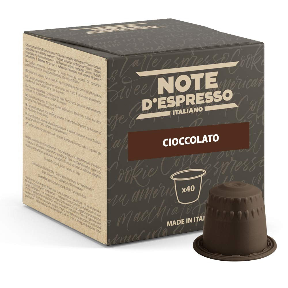 - Schokolade - ausschließlich kompatibel mit NESPRESSO - 40 caps