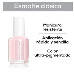 Oja Essie pentru unghii intens colorate, nr. 13 mademoiselle, Nude, 13,5 ml