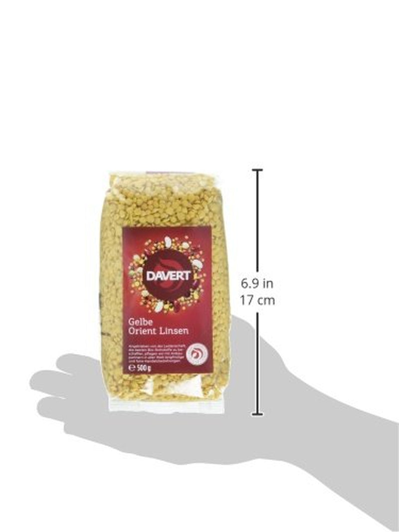 Davert orientalische gelbe Linsen (1 x 500 g) – Bio
