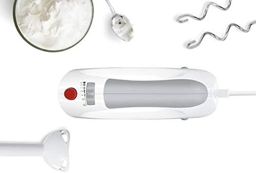 Bosch Hausgeräte MFQ3540 Handrührer, Grau, Weiß, 7,7 cm L x 20,1 cm B x 14,1 cm H Kitchen Naty Shop