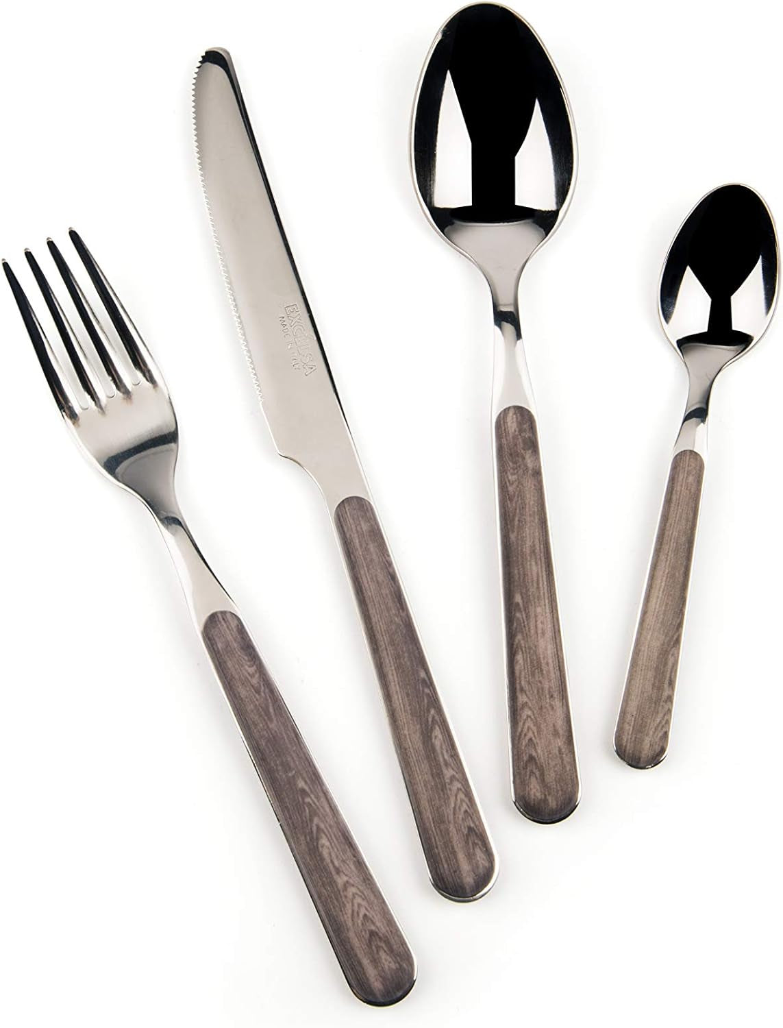 Excelsa Set, 24-teiliges Besteckset aus Edelstahl Naty Shop