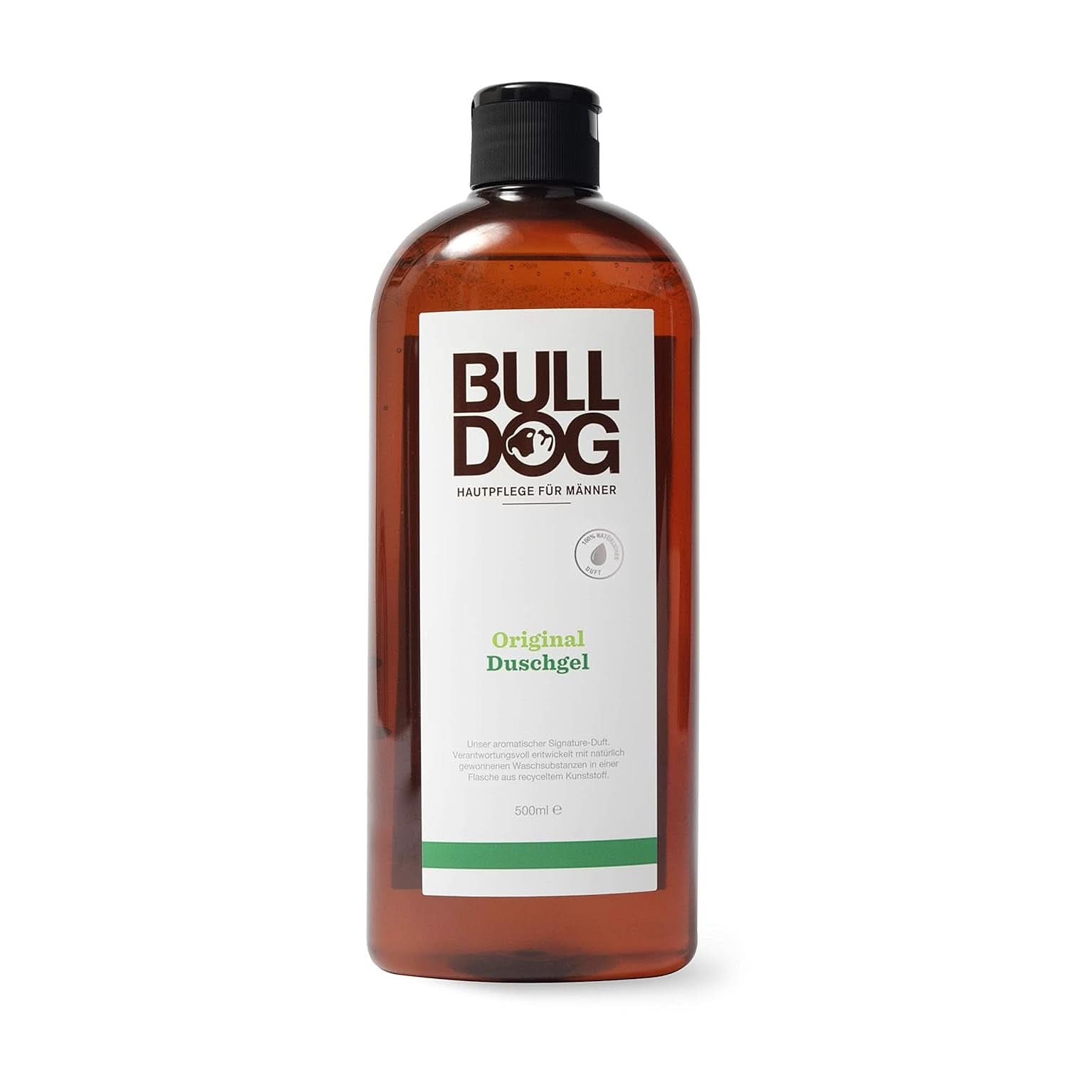 BULLDOG, Duschgel für Männer mit Zitrone und Bergamotte, 500 ml Dusche und Bad Naty Shop 2 Stück x 500 ml Original