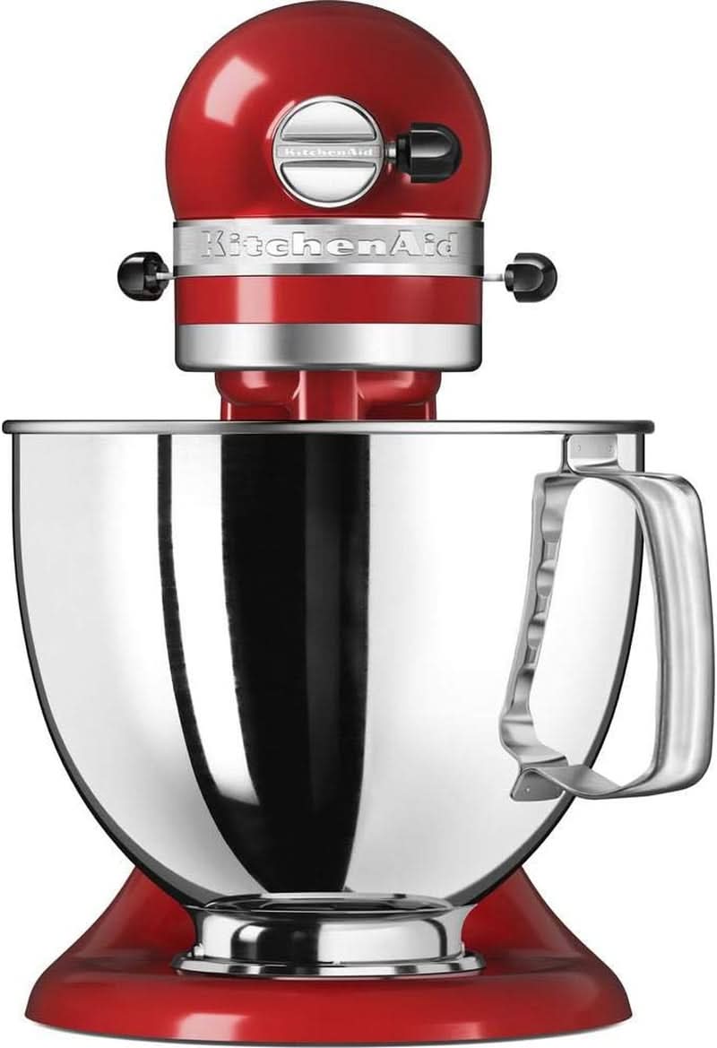 KitchenAid Artisan 5KSM125EER Schüsselmixer, 300 W, 4,8 l Naty Shop
