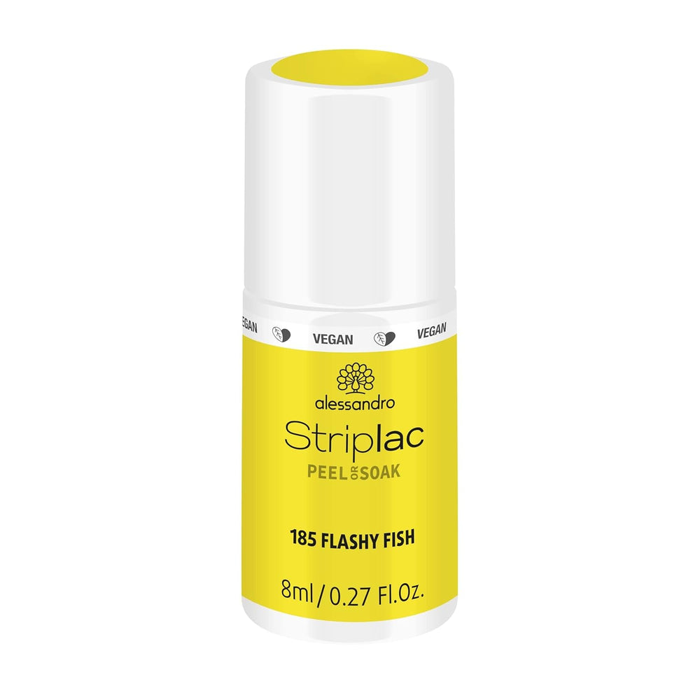 alessandro Striplac UV-Nagellack Flat White – Schonend und langanhaltend – Einfache Entfernung dank Peel-Off-Technologie – Vegan und tierversuchsfrei – 8 ml