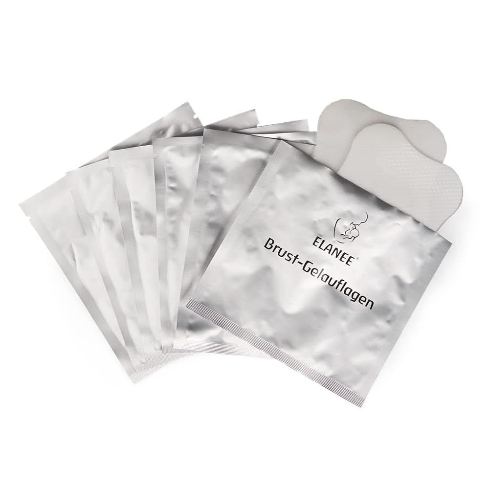 ELANEE Brust-Gel-Pads für stillende Mütter – bedecken und schützen die Brustwarzen. Zubehör Essen und Stillen Bebe Naty Shop
