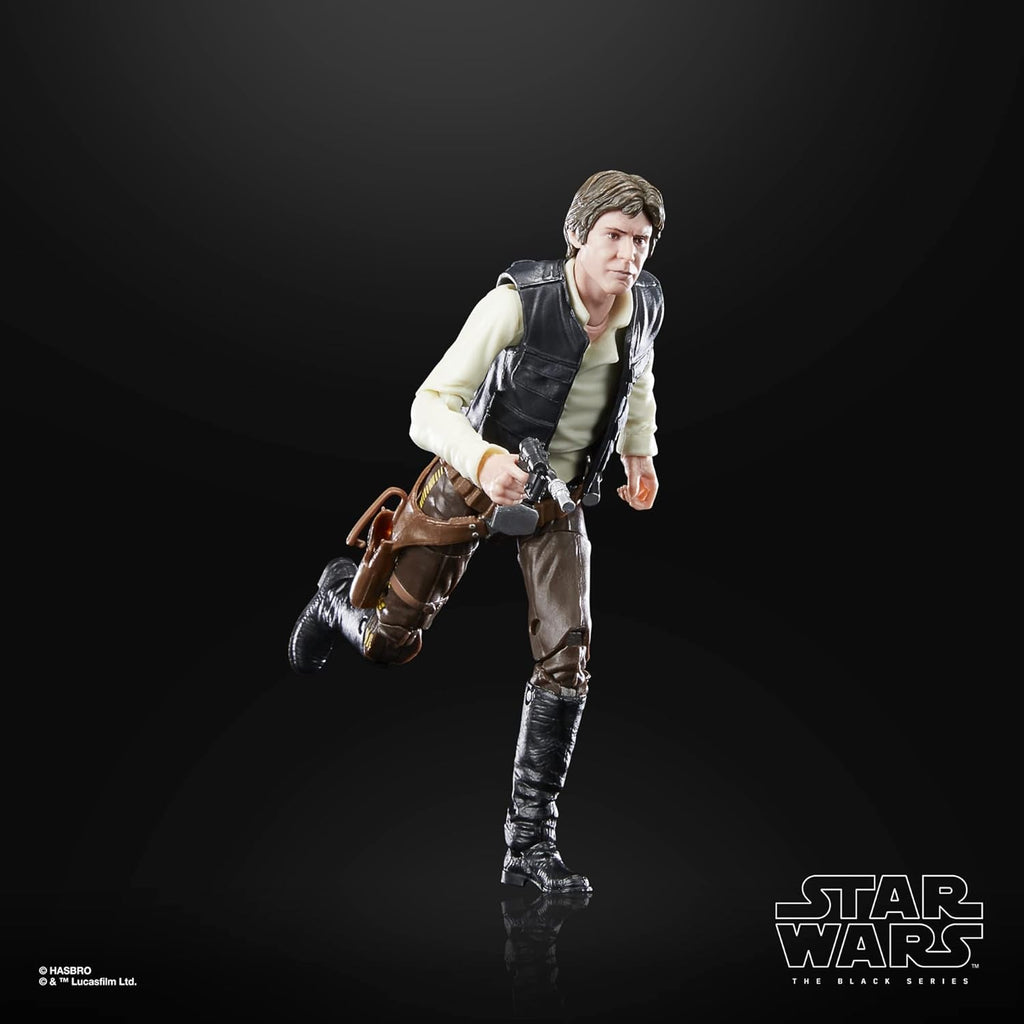 Star Wars Seria Neagră Han Solo, 15 Cm Tall Action Figure Zu Wars: The Return of the Jedi Knight Action figures Naty Shop